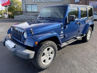 Used 2010 Jeep Wrangler Sahara Unlimited/4X4/3.6L/ONE OWNER/2 TOPS for sale in Cambridge, ON