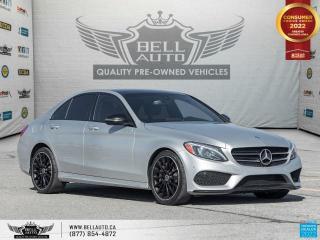 Used 2017 Mercedes-Benz C-Class C 300, AMGPkg, AWD, Pano, BackUpCam, Navi, RedInt, NoAccident, Sensor for sale in Toronto, ON