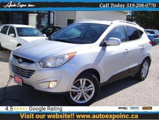 Used 2013 Hyundai Tucson GLS,AWD,Certified,Bluetooth,Leather,Fog Lights,,,, for sale in Kitchener, ON