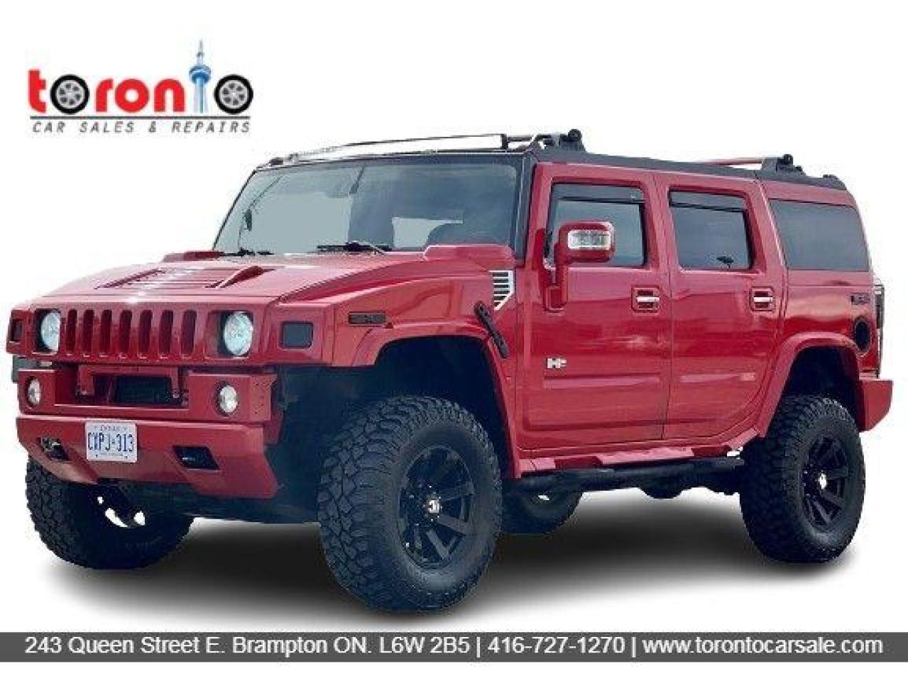 2007 Hummer H2 LEATHER | B/U CAM | DVD | SUNROOF | LOADED