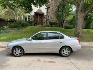 Used 2002 Hyundai Elantra 4dr Sdn GL-MANUAL TRANSMISSION-ONLY 193K KMS.!! for sale in Toronto, ON