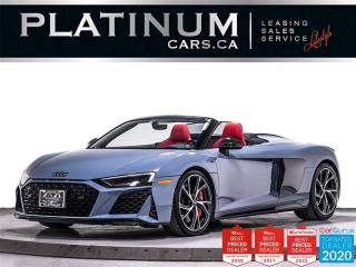 Used 2021 Audi R8 V10 Performance Spyder, 602HP, AWD, CARBON CERAMIC for sale in Toronto, ON