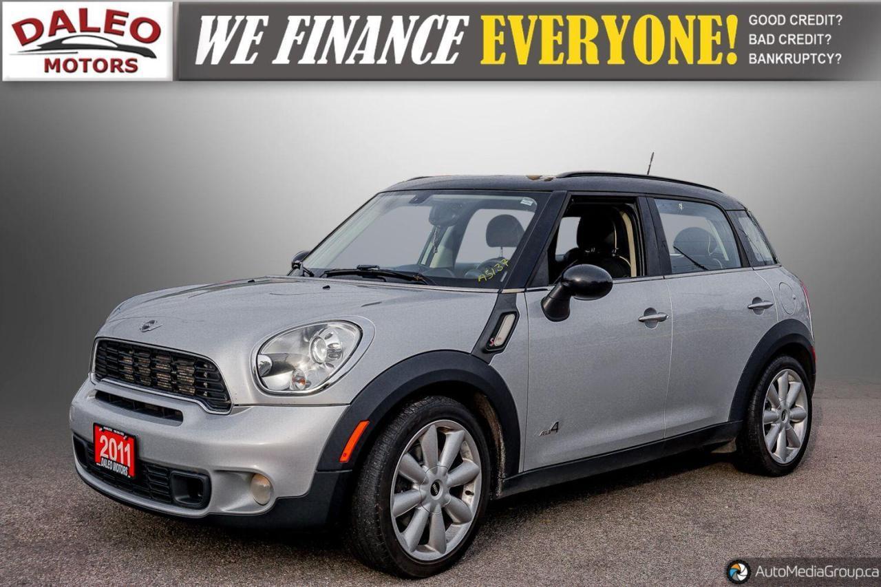 2011 MINI Cooper Countryman AWD S ALL4 / LEATHER / PANOROOF / H SEATS