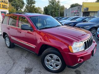 Used 2006 Jeep Grand Cherokee Limited/AWD/LEATHER/ROOF/P.SEAT/FOG LIGHTS/ALLOYS for sale in Scarborough, ON