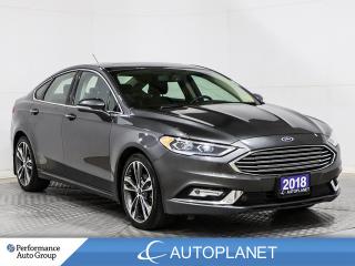 Used 2018 Ford Fusion Titanium AWD, Sunroof, Remote Start, Memory Seat! for sale in Clarington, ON