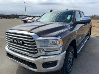 Used 2019 RAM 3500 LONGHORN,LONGBOX,AISIN,3M,ONE OWNER for sale in Slave Lake, AB