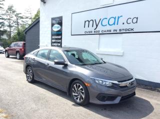 Used 2018 Honda Civic EX ALLOYS. APPLE PLAY. SUNROOF. HEATED SEATS. A/C. for sale in Kingston, ON