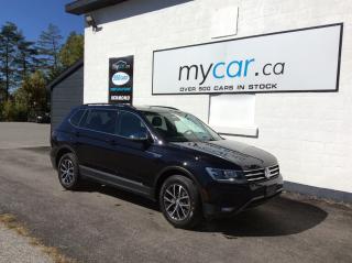 Used 2019 Volkswagen Tiguan Comfortline PANOROOF. NAV. LEATHER. HEATED SEATS. BACKUP CAM. for sale in North Bay, ON