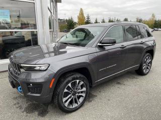 New 2022 Jeep Grand Cherokee 4xe Overland for sale in Nanaimo, BC