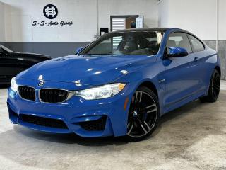 Used 2016 BMW M4 SANTORINI BLUE|CARBON ROOF|ADAPTIVE SUSPENSION|HUD for sale in Oakville, ON