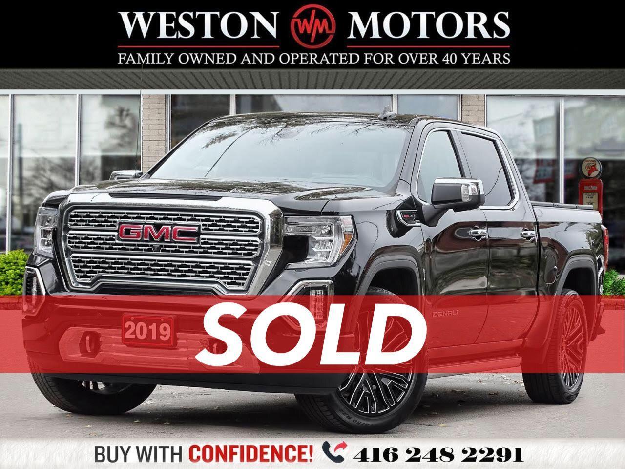 2019 GMC Sierra 1500 *AWD*DENALI*LEATHER SEATS*SUNROOF*LOADED!!*