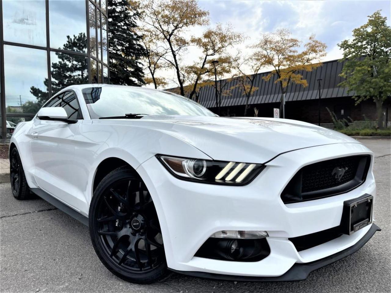 Used 2015 Ford Mustang ECOBOOST FASTBACK|POWER VENTED SEATS|ALLOYS|LEATHER|NAVI for sale in Brampton, ON