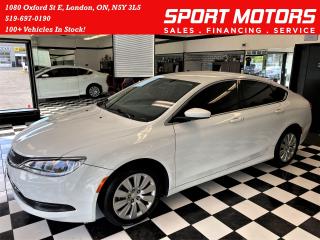 Used 2015 Chrysler 200 LX+New Tires & Brakes+A/C+Tinted Windows for sale in London, ON