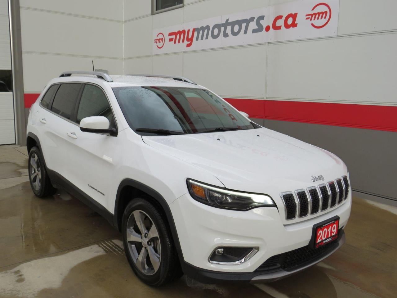 Used 2019 Jeep Cherokee LIMITED (** NO REPORTED ACCIDENTS**ALLOY WHEELS** FOG LIGHTS** LEATHER SEATS** POWER SEATS**PUSH BUTTON START** TONNEAU COVER**HEATED SEATS** STEERING WHEEL**BACKUP CAMERA**AUTO START/STOP**USB/AUX**DRIVERS MEMORY SEAT**POWER HATCH**REMOTE START**) for sale in Tillsonburg, ON