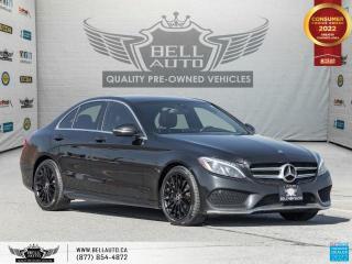 Used 2016 Mercedes-Benz C-Class C 300, RedInt,BackUpCam, Navi,Pano, NoAccident, WoodInt, B.Spot for sale in Toronto, ON
