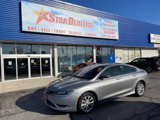 Used 2015 Chrysler 200 LEATHER SUNROOF HEATED SEATS WE FINANCE ALL CREDIT for sale in London, ON