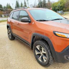 2016 Jeep Cherokee Trailhawk, 4X4, Nav, Heated Seats, Remote Start - Photo #6