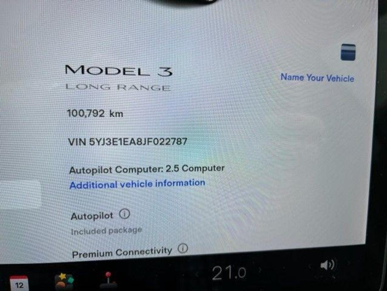 2018 Tesla Model 3 LONG RANGE/AUTOPILOT/1 OWNER/NO REPORTED ACCIDENTS Photo