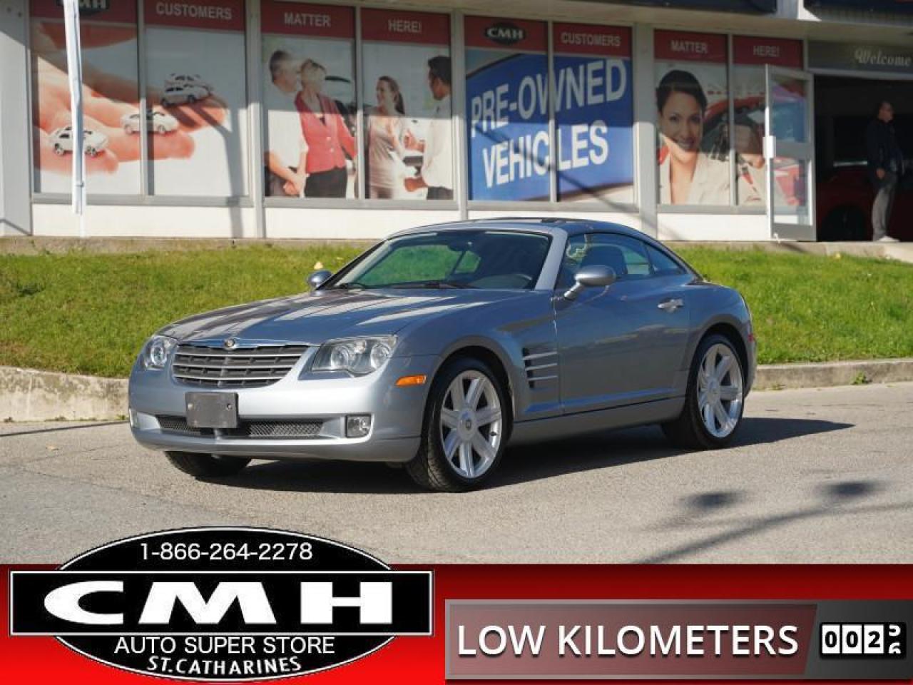 2005 Chrysler Crossfire Limited  LEATH P/SEAT HTD-SEATS