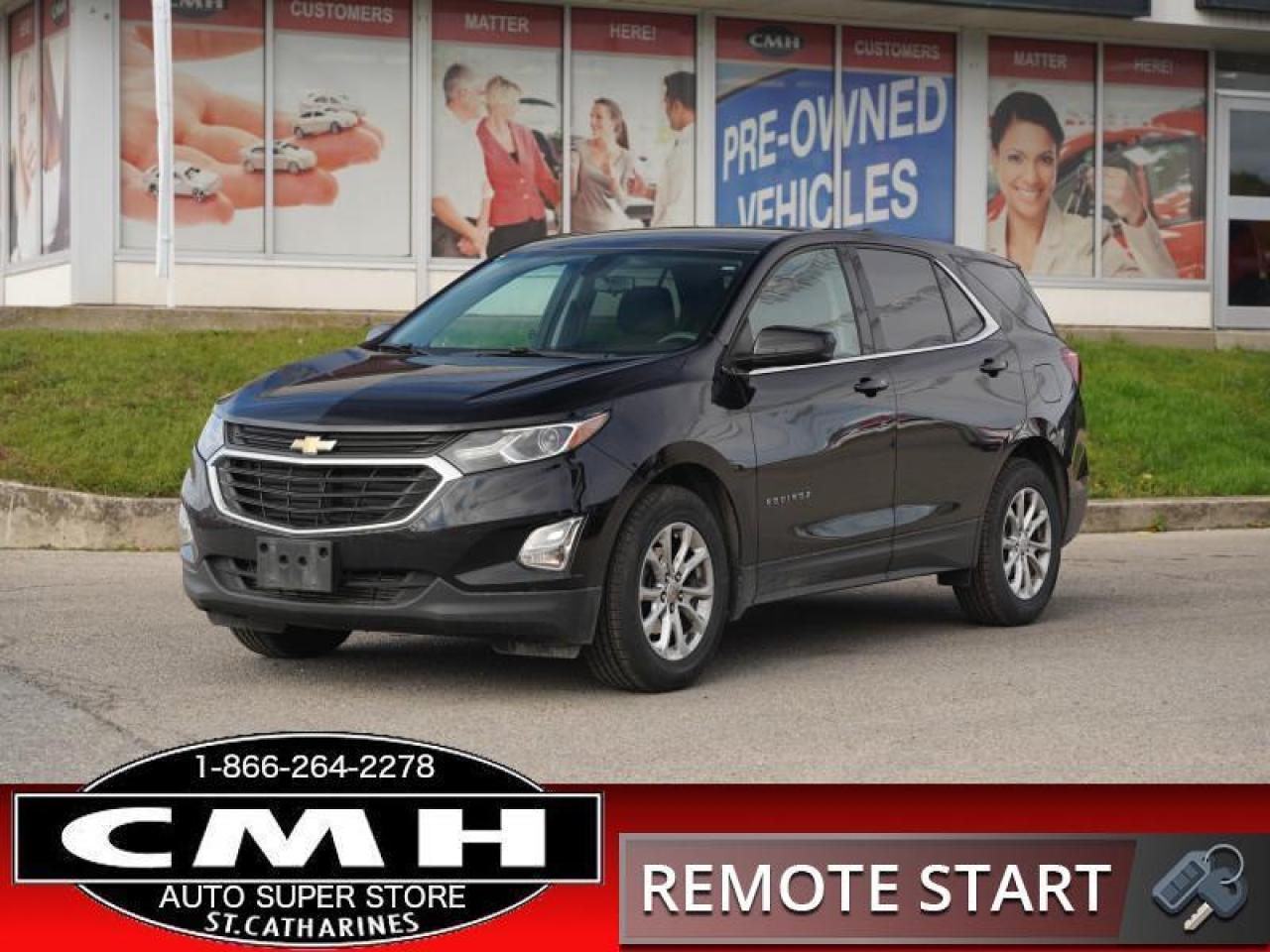 2018 Chevrolet Equinox LT  CAM APPLE-CP HTD-SEATS REM-START