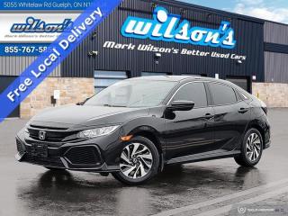 Used 2017 Honda Civic Hatchback LX - Reverse Camera, Heated Seats, Alloy Wheels, Power Group, New Tires & Brakes, Bluetooth, & More! for sale in Guelph, ON