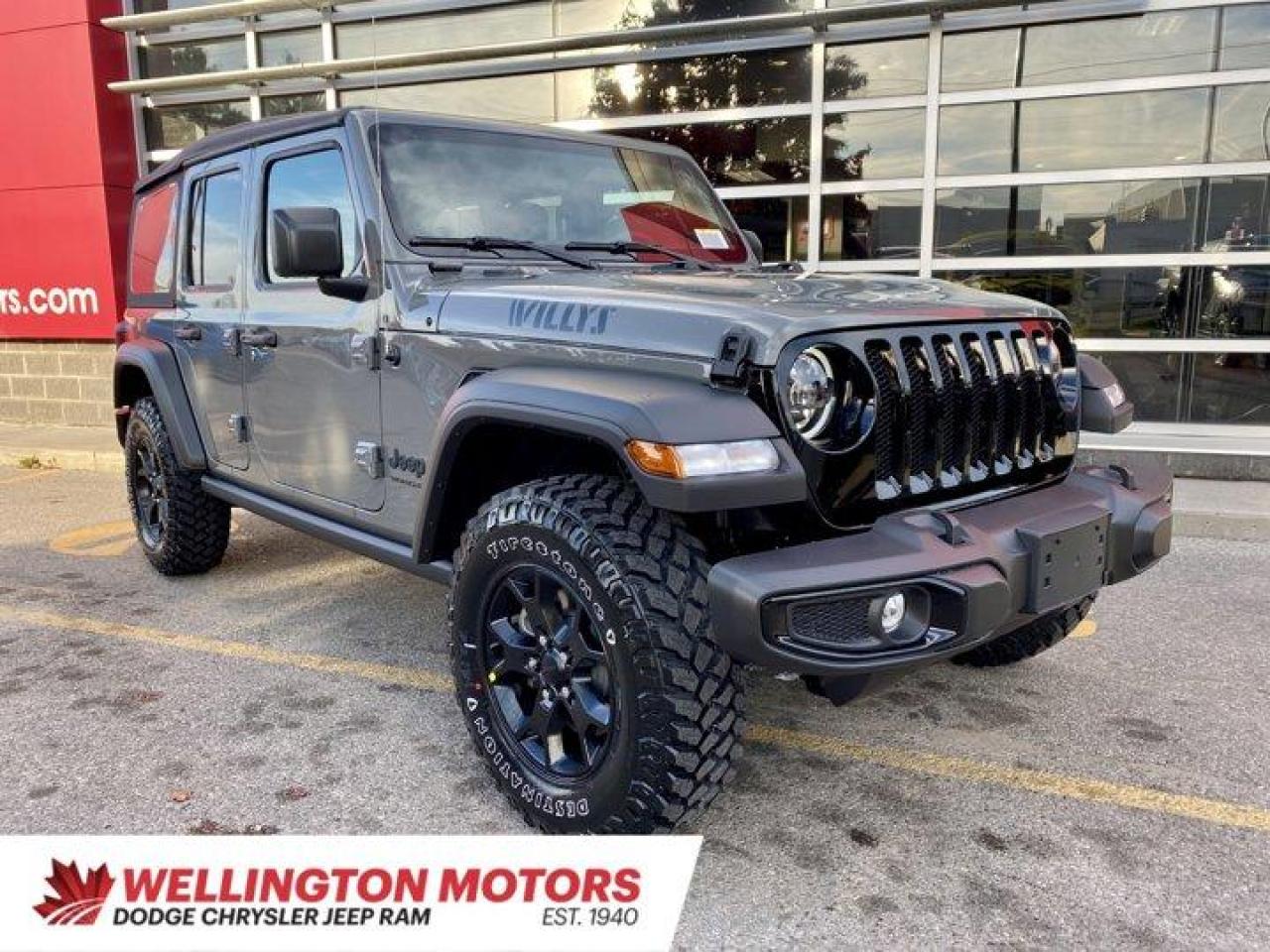 New 2023 Jeep Wrangler Willys for sale in Guelph, ON