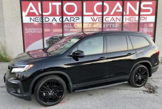 Used 2020 Honda Pilot Black Edition AWD-ALL CREDIT ACCEPTED for sale in Toronto, ON
