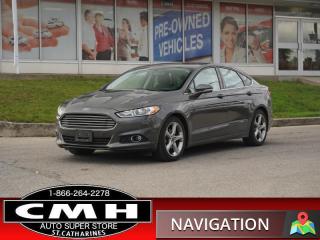 Used 2016 Ford Fusion SE  NAV CAM PARK-SENS P/SEATS 18-AL for sale in St. Catharines, ON