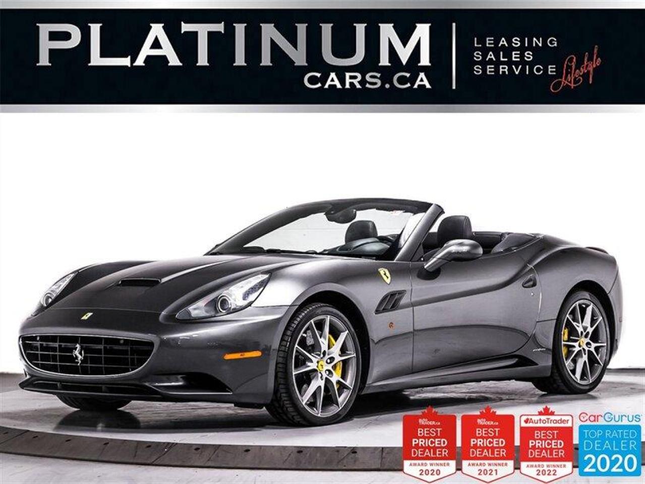 Used 2011 Ferrari California V8, 453HP, DCT, CARBON CERAMIC, BREMBO, NAV, CAM for sale in Toronto, ON