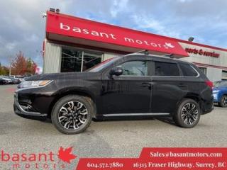 Used 2018 Mitsubishi Outlander Phev PHEV!! No PST!! Sunroof, Leather, Backup Cam! for sale in Surrey, BC