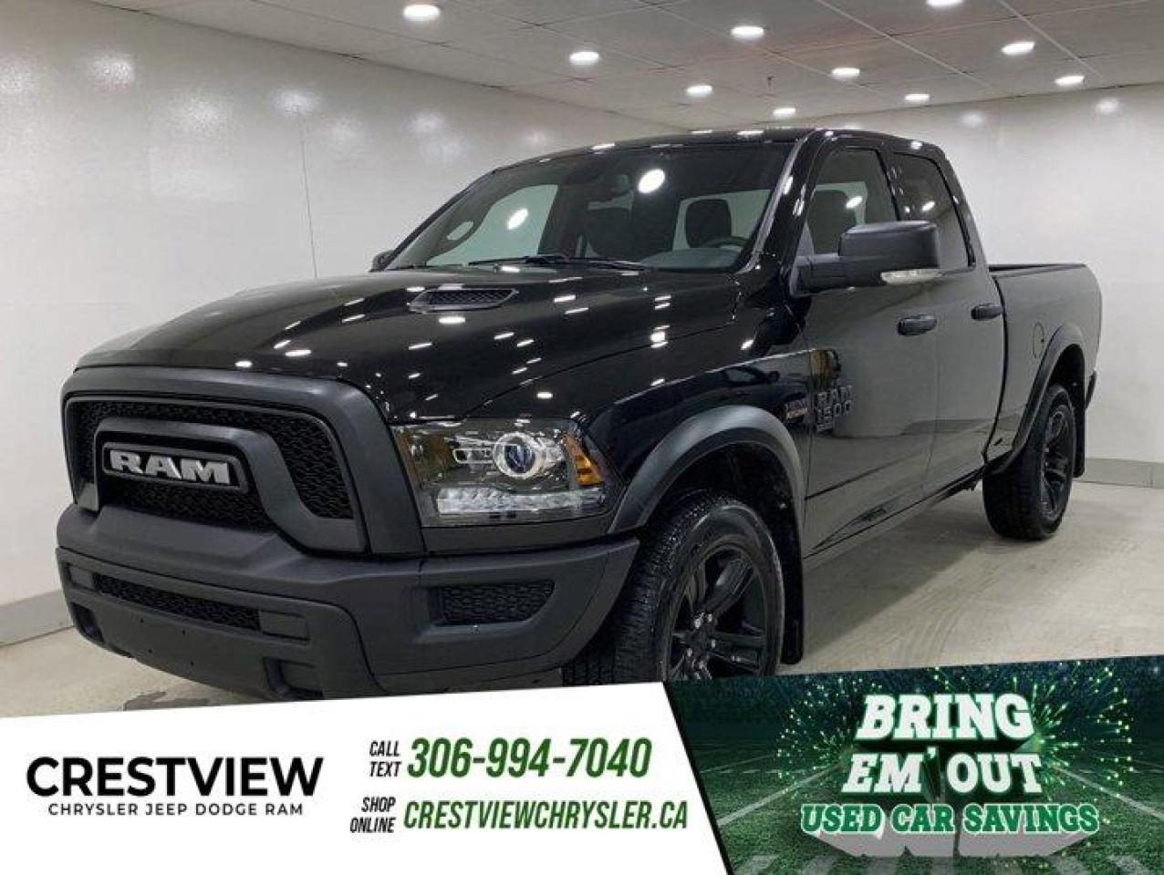 New 2022 RAM 1500 Classic Warlock Quad Cab for sale in Regina, SK
