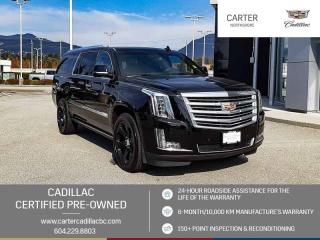 7 Passenger Seats, Navigation, Moonroof, DVD PKG, Universal Home Remote, Wireless Charging, Head-up Display, Front & Rear Park Assist, Driver Assist PKG, Trailering Package, Leather, Heated & Ventilated FRT Seats, PWR Adjustable Pedals and Blind Sensor. Test Drive Today!
<ul>
</ul>
<div><strong>WHY CARTER CADILLAC?</strong></div>
<div>
             </div>
<ul>
            <li>
                        Family owned and proudly Canadian - for over 55 years!</li>
            <li>
                        Multilingual staff and culturally diverse workforce - with many languages spoken!</li>
            <li>
                        Fast Approvals and 99% Acceptance Rates (no matter your current credit status!)</li>
            <li>
                        Choice and flexibility - our Financing and Lease Programs are designed with our customers in mind.</li>
            <li>
                        30-Day Vehicle Exchange Policy  we want all our of customers to always drive away happy!</li>
            <li>
                        Carter Vehicle Insurance - Our in-house team of insurance professionals provides fast insurance quotes</li>
            <li>
                        Located in North Vancouver (easy access to the Lower Mainland, Tri-Cities and beyond).</li>
            <li>
                        State of the art Service Facility  21 Service Bays with Factory Certified GM Service Technicians!</li>
            <li>
                        Online Vehicle Service Scheduling - electronic service status updates.</li>
            <li>
                        Full vehicle service history with customer access to updates and product recalls.</li>
            <li>
                        Comfortable non-pressured environment with in-store TV, WIFI and childrens indoor play area!</li>
</ul>
<p>Were here to help you drive the vehicle you want, the vehicle you deserve!</p>
<div><strong>QUESTIONS? GREAT! WEVE GOT ANSWERS!</strong></div>
<div>
             </div>
<div>
            To speak with a friendly vehicle specialist - <strong>CALL NOW! (604) 229-8803</strong></div>
<div>
 </div>
<div>
 (Doc. Fee: $598.00 Dealer Code: D10743)</div>