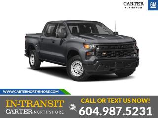 Vehicle in Transit. Options and photos may not be exactly as shown. See Dealer for details. Test Drive Today!
<ul>
</ul>
<div><strong>WHY CARTER GM NORTHSHORE?</strong></div>
<div>
             </div>
<ul>
            <li>
                        Exceeding our Loyal Customers Expectations for Over 56 Years.</li>
            <li>
                        4.6 Google Star Rating with 1000+ Customer Reviews</li>
            <li>
                        Vehicle Trades Welcome! Best Price Guaranteed!</li>
            <li>
                        We Provide Upfront Pricing, Zero Hidden Dees, and 100% Transparency</li>
            <li>
                        Fast Approvals and 99% Acceptance Rates (No Matter Your Current Credit Status!)</li>
            <li>
                        Multilingual Staff and Culturally Diverse Workforce  Many Languages Spoken</li>
            <li>
                        Comfortable Non-pressured Environment with In-store TV, WIFI and a childrens play area!</li>

</ul>
<p>Were here to help you drive the vehicle you want, the vehicle you deserve!</p>
<div><strong>QUESTIONS? GREAT! WEVE GOT ANSWERS!</strong></div>
<div>
             </div>
<div>
            To speak with a friendly vehicle specialist - <strong>CALL OR TEXT NOW! (604) 987-5231</strong></div>
<div>
 </div>
<div>
 (Doc. Fee: $598.00 Dealer Code: D10743)</div>