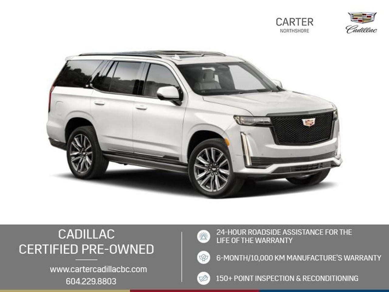Used 2022 Cadillac Escalade Premium Luxury NAVIGATION MOONROOF