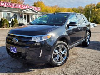 <p><span style=font-family: Segoe UI, sans-serif; font-size: 18px;>EXCELLENT CONDITION VERY SHARP LOOKING BLACK ON BLACK SPACIOUS FORD SPORT UTILITY VEHICLE W/ LIMITED ALL-WHEEL DRIVE PACKAGE AND GREAT MILEAGE, EQUIPPED W/ THE EVER RELIABLE 6 CYLINDER 285 HORSEPOWER 3.5L DOHC ENGINE, LOADED W/ALLOY RIMS, ALL-WHEEL DRIVE, PANORAMIC POWER SUNROOF, HEATED SEATS, LEATHER SEATS, MEMORY SEATS, GPS NAVIGATION, BLUETOOTH CONNECTION, MULTI-ZONE CLIMATE CONTROL, BLIND SIDE MONITORING SYSTEM, FACTORY REMOTE CAR START, REAR-VIEW CAMERA W/ REAR PARK ASSIST SENSORS, TINTED WINDOWS, POWER LOCKS/WINDOWS, KEYLESS ENTRY, SAFETY, WARRANTY AND MORE!*** FREE RUST-PROOF PACKAGE FOR A LIMITED TIME ONLY *** This vehicle comes certified with all-in pricing excluding HST tax and licensing. Also included is a complimentary 36 days complete coverage safety and powertrain warranty, and one year limited powertrain warranty. Please visit our website at www.bossauto.ca today!</span></p>