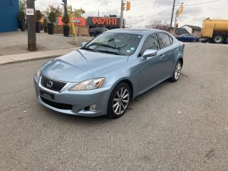 Used 2009 Lexus IS 250 AWD/AUTO/SUNROOF/LEATHER/AC/NOACC/CERTIFIED for sale in Toronto, ON