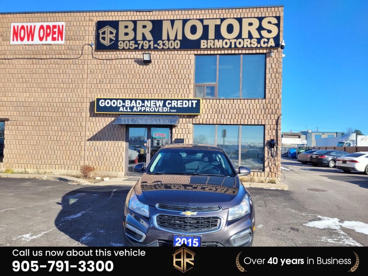 Used 2015 Chevrolet Cruze 1LT | No Accidents for sale in Bolton, ON