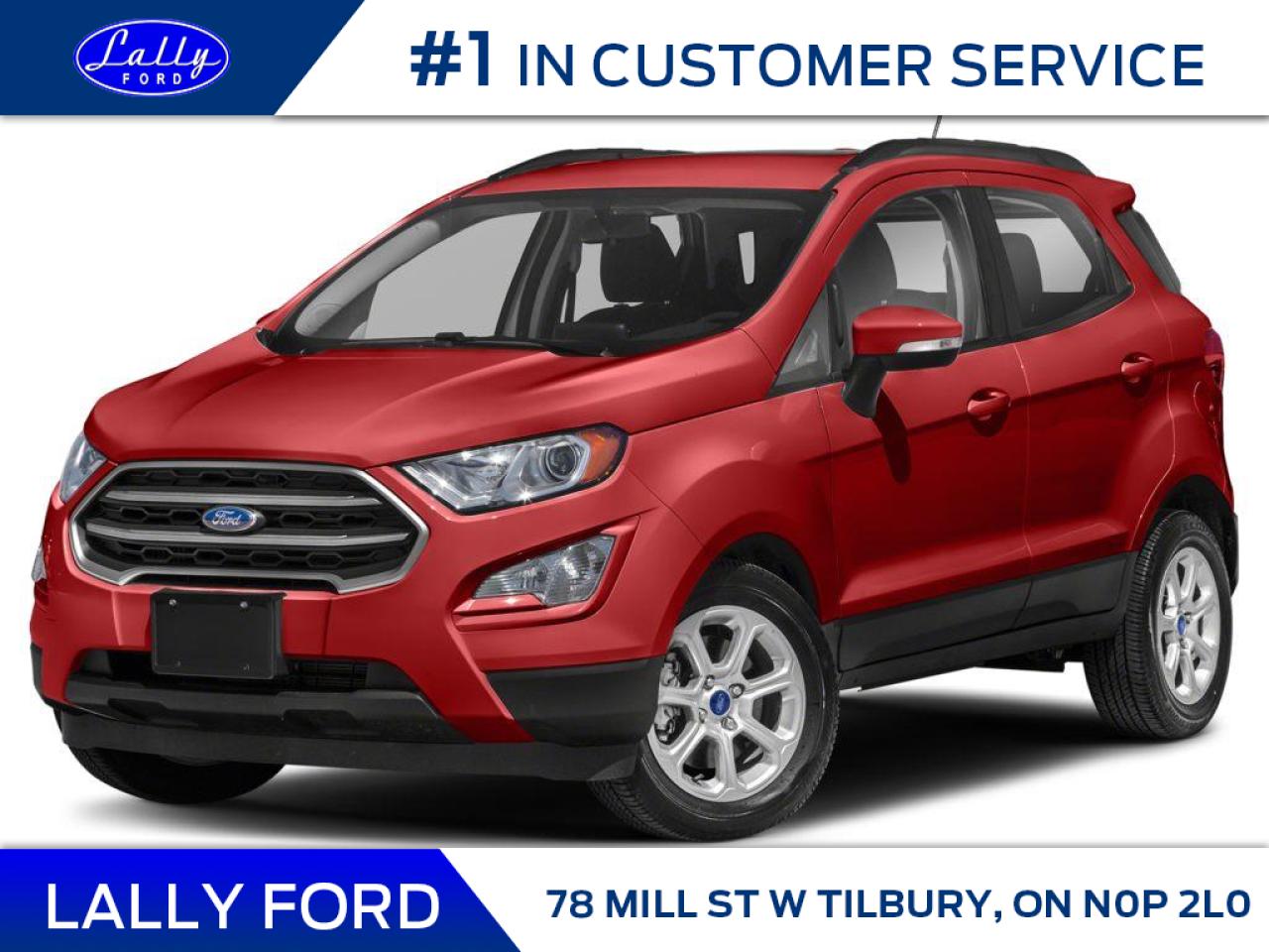 New 2022 Ford EcoSport SE for sale in Tilbury, ON