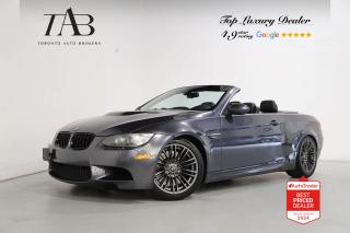 Used 2008 BMW M3 CONVERTBLE I 6-SPEED I NAVI for sale in Vaughan, ON