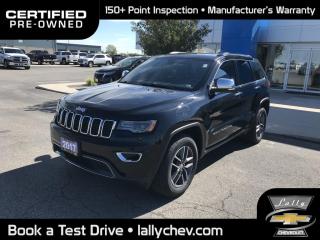 Used 2017 Jeep Grand Cherokee Limited LIMITED**LOCAL TRADE**4X4**LEATHER**TOUCH SCREEN** for sale in Tilbury, ON