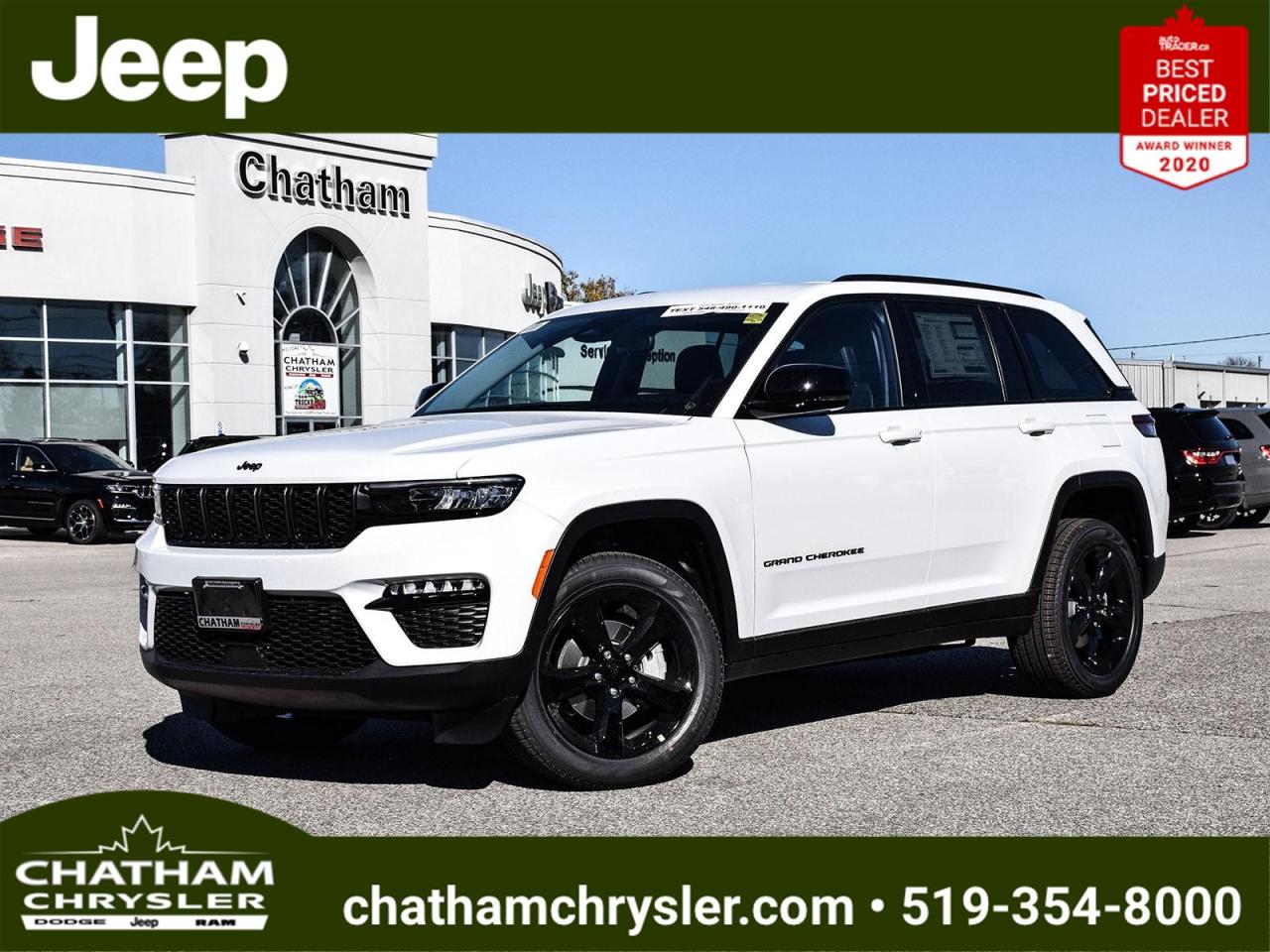 New 2023 Jeep Grand Cherokee Limited for sale in Chatham, ON