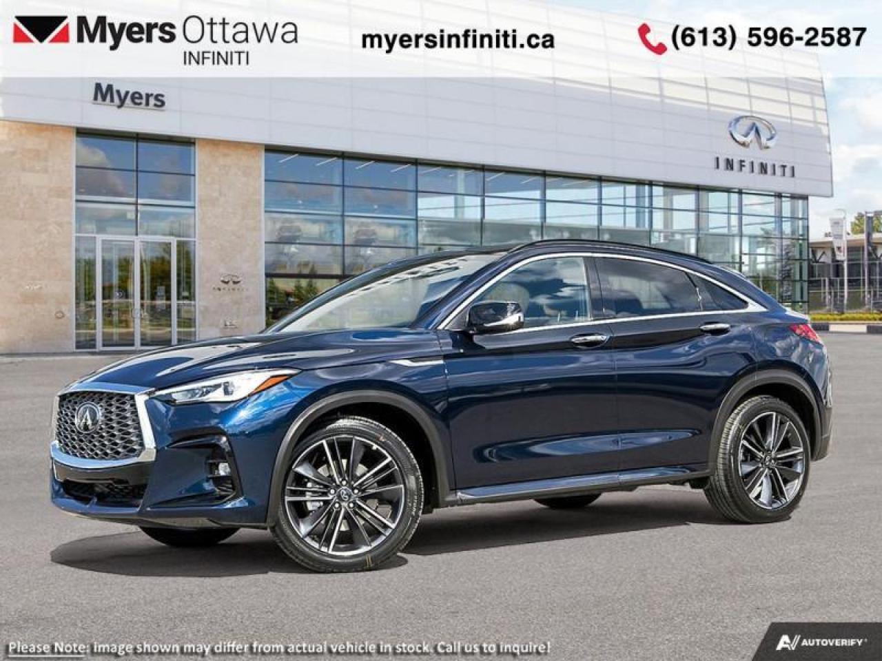 New 2023 Infiniti QX 55 LUXE  - Sunroof -  Navigation for sale in Ottawa, ON