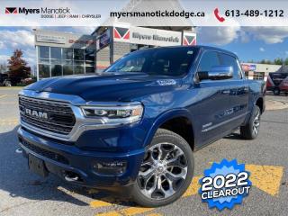 New 2022 RAM 1500 Limited  Pano Sunroof, Pwr Steps - $276.15 /Wk for sale in Ottawa, ON