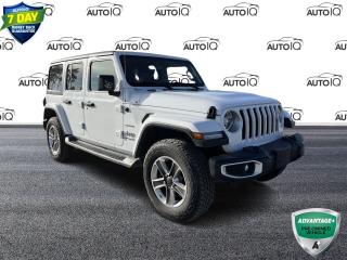 Used 2019 Jeep Wrangler Unlimited Sahara 6-MANUAL TRANSMISSION | NAVIGATION for sale in Barrie, ON