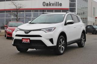Used 2018 Toyota RAV4 LE AWD with Low Kilometers and Clean Carfax for sale in Oakville, ON