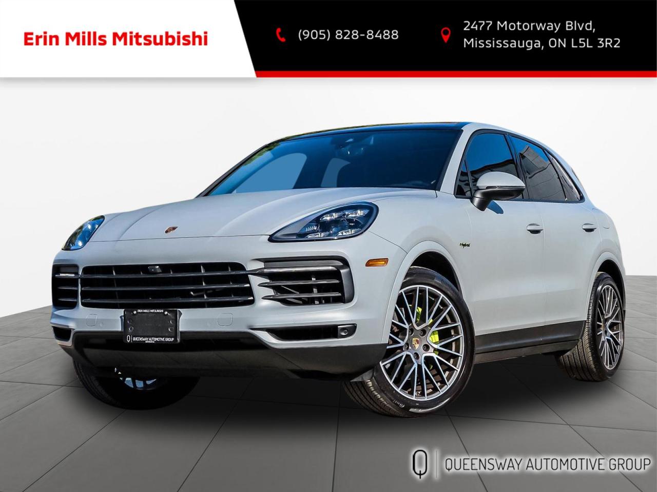 Used 2021 Porsche Cayenne E-Hybrid NO ACCIDENTS|MATTE GREY WRAP|CARPLAY|PLUG-IN ELECT for sale in Mississauga, ON