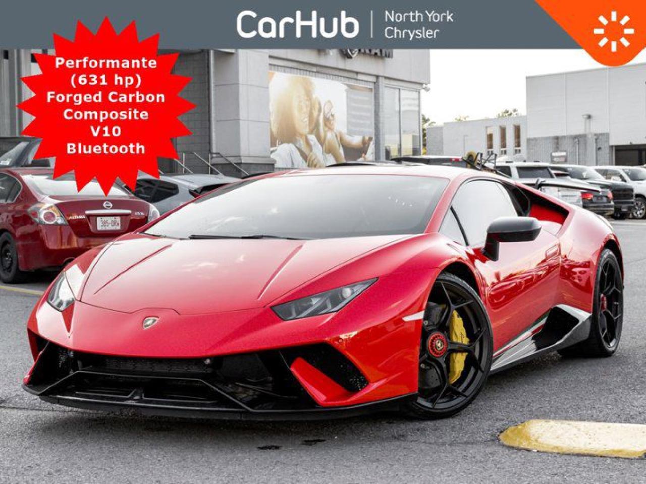 Used 2018 Lamborghini Huracan Performante 631 hp! Forged Carbon Composite for sale in Thornhill, ON