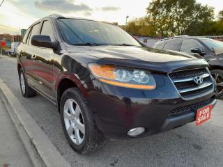 Used 2009 Hyundai Santa Fe EXTRA CLEAN-188K-BLUETOOTH-AUX-USB-ALLOYS for sale in Scarborough, ON