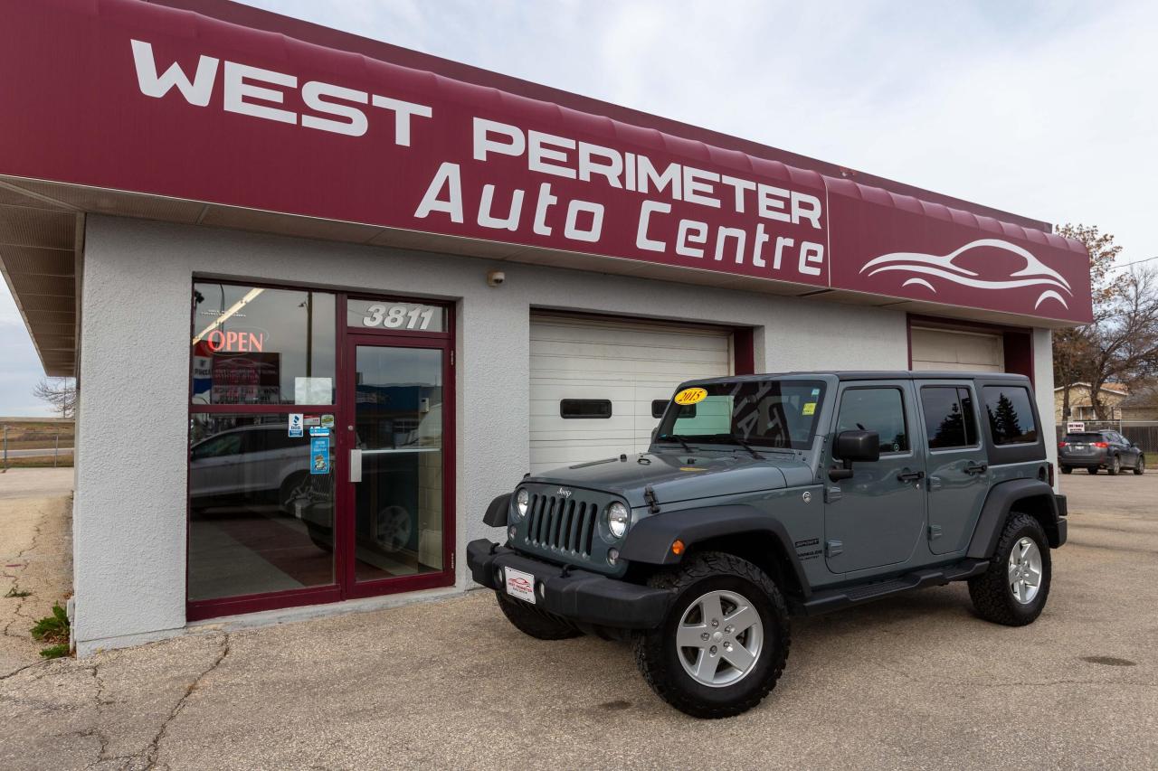 Used 2015 Jeep Wrangler Unlimited 4WD 4dr Sport for sale in Winnipeg, MB
