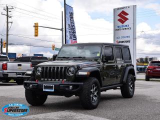 Used 2021 Jeep Wrangler Unlimited Rubicon 4x4 ~Nav ~Cam ~Heated Leather for sale in Barrie, ON